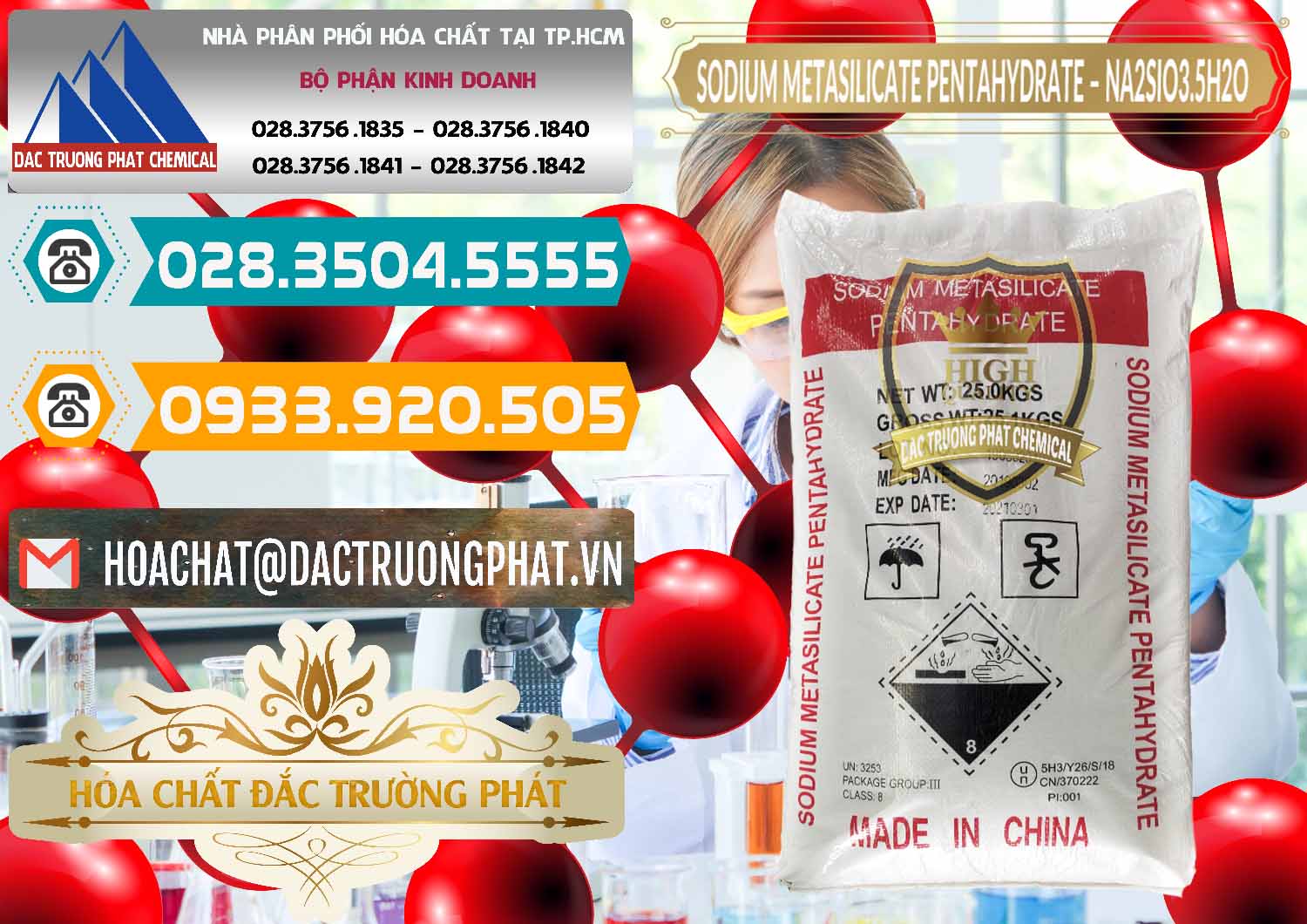 Cty chuyên kinh doanh _ bán Sodium Metasilicate Pentahydrate – Silicate Bột Trung Quốc China - 0147 - Phân phối và kinh doanh hóa chất tại TP.HCM - congtyhoachat.vn