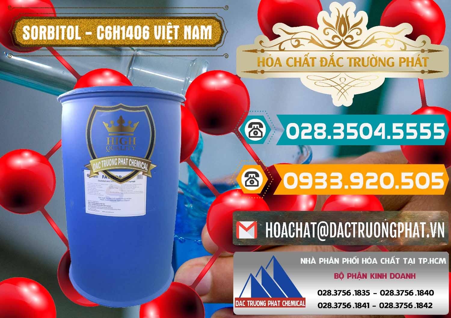 Đơn vị chuyên cung ứng ( phân phối ) Sorbitol - C6H14O6 Lỏng 70% Food Grade Việt Nam - 0438 - Nhà cung cấp _ kinh doanh hóa chất tại TP.HCM - congtyhoachat.vn