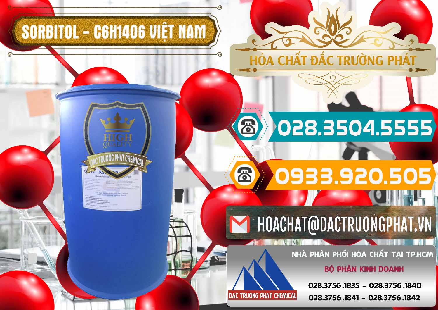 Cung cấp - phân phối Sorbitol - C6H14O6 Lỏng 70% Food Grade Việt Nam - 0438 - Chuyên bán và cung ứng hóa chất tại TP.HCM - congtyhoachat.vn