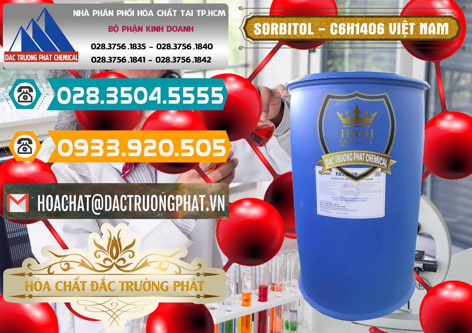 Nơi chuyên cung cấp và bán Sorbitol - C6H14O6 Lỏng 70% Food Grade Việt Nam - 0438 - Nơi chuyên bán _ cung cấp hóa chất tại TP.HCM - congtyhoachat.vn