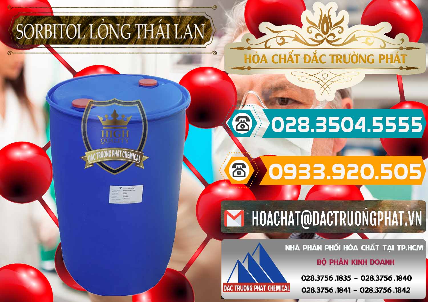 Nhà phân phối & bán Sorbitol - C6H14O6 Lỏng 70% Food Grade Thái Lan Thailand - 0341 - Công ty kinh doanh & cung cấp hóa chất tại TP.HCM - congtyhoachat.vn
