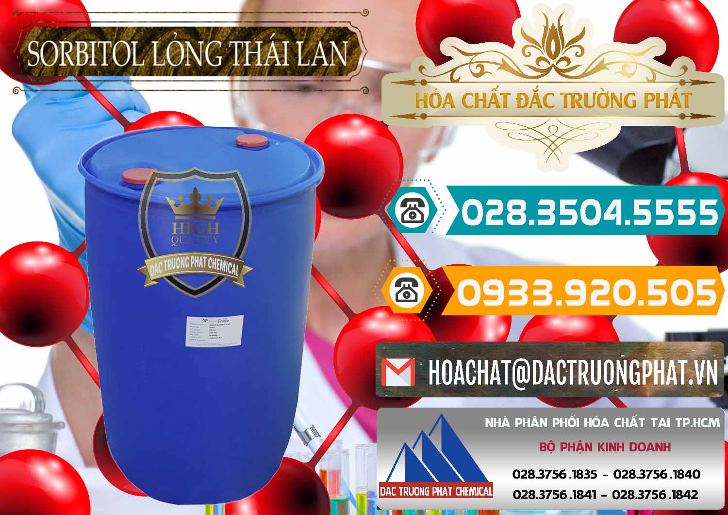 Nơi cung ứng và bán Sorbitol - C6H14O6 Lỏng 70% Food Grade Thái Lan Thailand - 0341 - Nơi phân phối ( cung cấp ) hóa chất tại TP.HCM - congtyhoachat.vn
