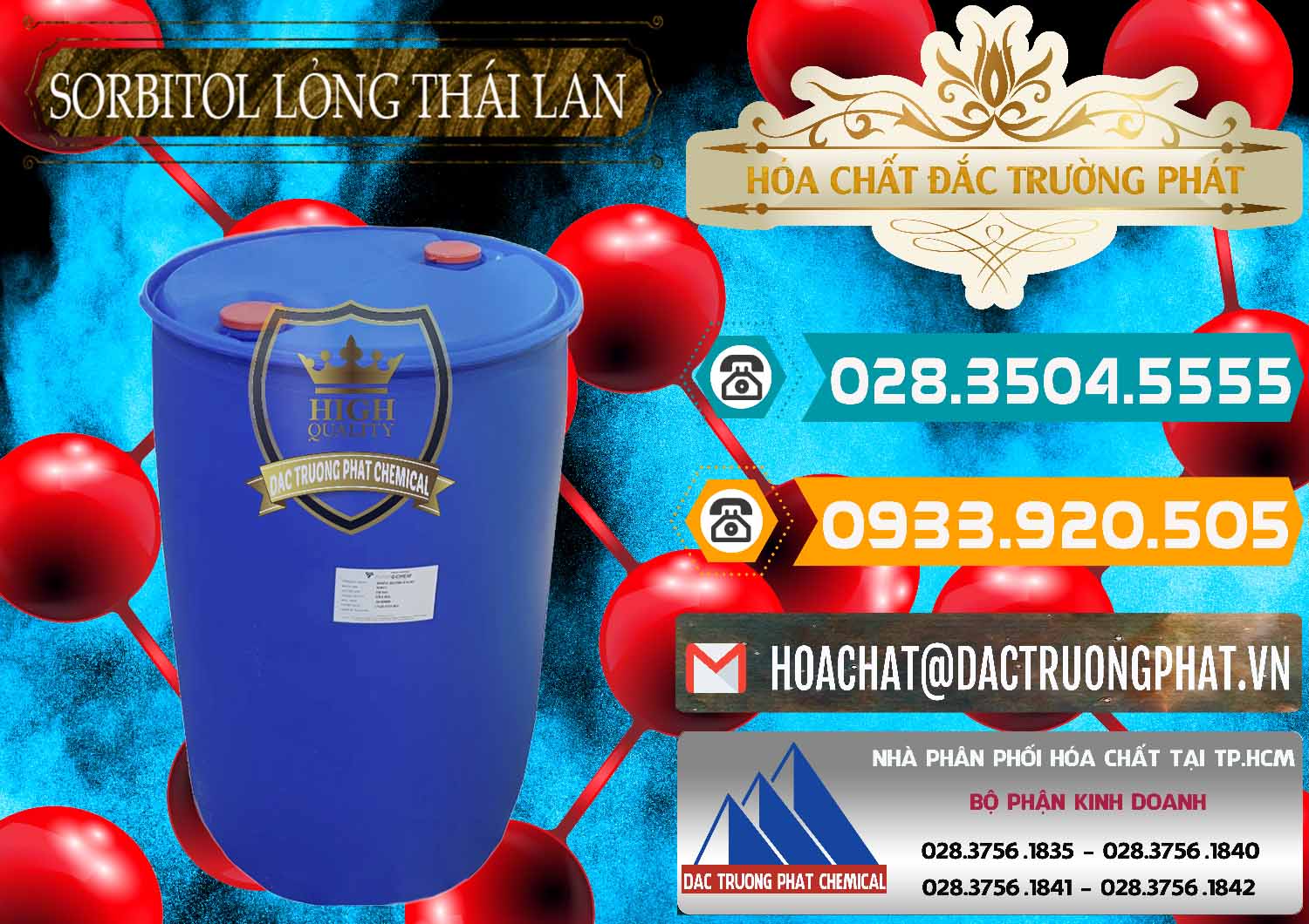 Nơi bán ( cung ứng ) Sorbitol - C6H14O6 Lỏng 70% Food Grade Thái Lan Thailand - 0341 - Công ty kinh doanh - phân phối hóa chất tại TP.HCM - congtyhoachat.vn