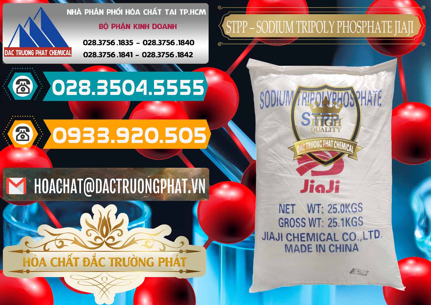 Cty chuyên cung ứng & bán Sodium Tripoly Phosphate - STPP Jiaji Trung Quốc China - 0154 - Chuyên phân phối & kinh doanh hóa chất tại TP.HCM - congtyhoachat.vn