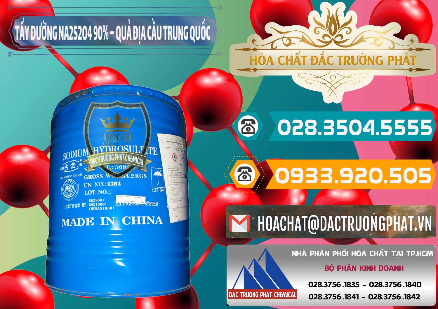 Chuyên phân phối & bán Tẩy Đường - NA2S2O4 Logo Quả Địa Cầu Trung Quốc China - 0159 - Nhà phân phối và cung cấp hóa chất tại TP.HCM - congtyhoachat.vn