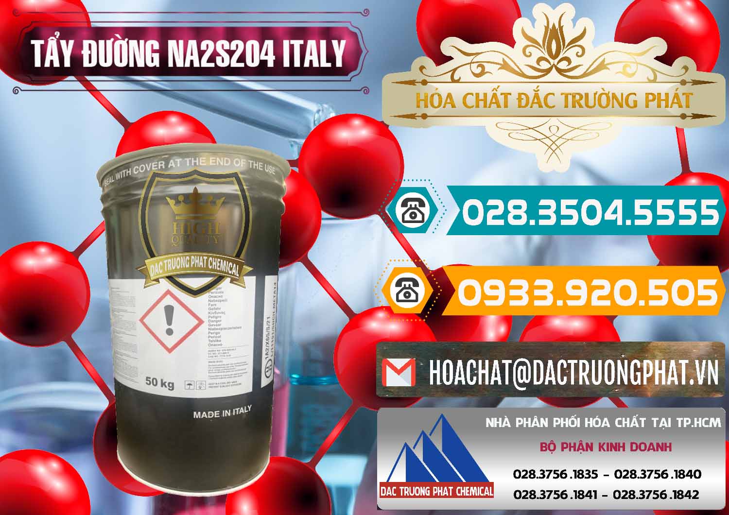 Nơi chuyên kinh doanh _ bán Tẩy Đường - NA2S2O4 Ý Italy - 0422 - Chuyên kinh doanh & phân phối hóa chất tại TP.HCM - congtyhoachat.vn