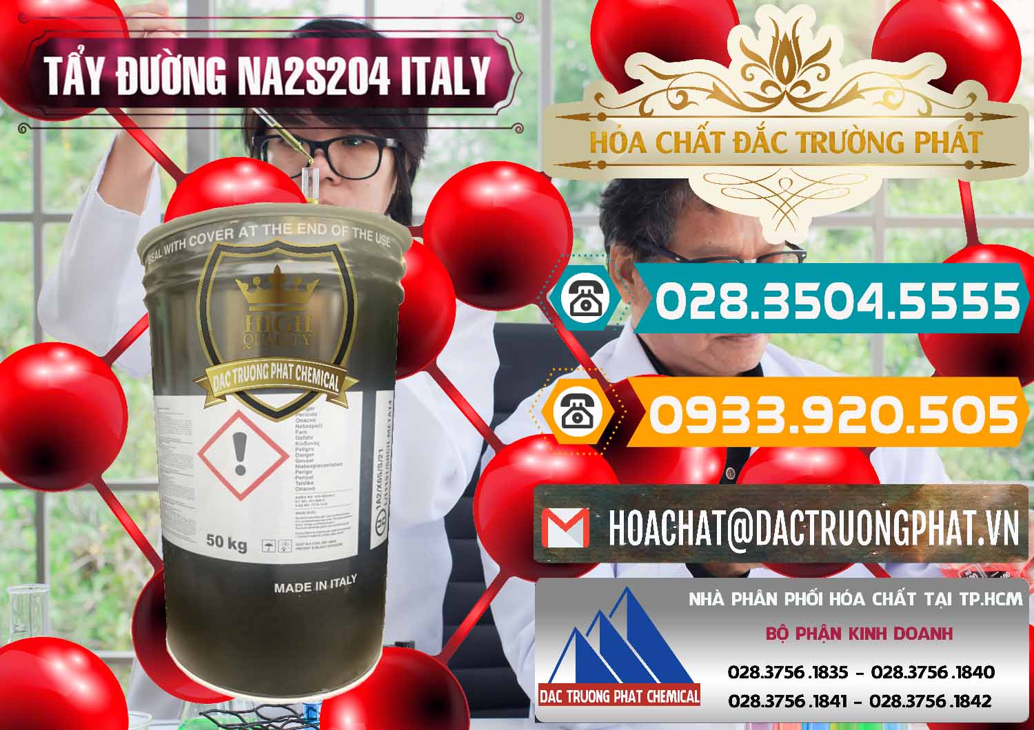 Cty cung cấp ( bán ) Tẩy Đường - NA2S2O4 Ý Italy - 0422 - Nơi phân phối - bán hóa chất tại TP.HCM - congtyhoachat.vn