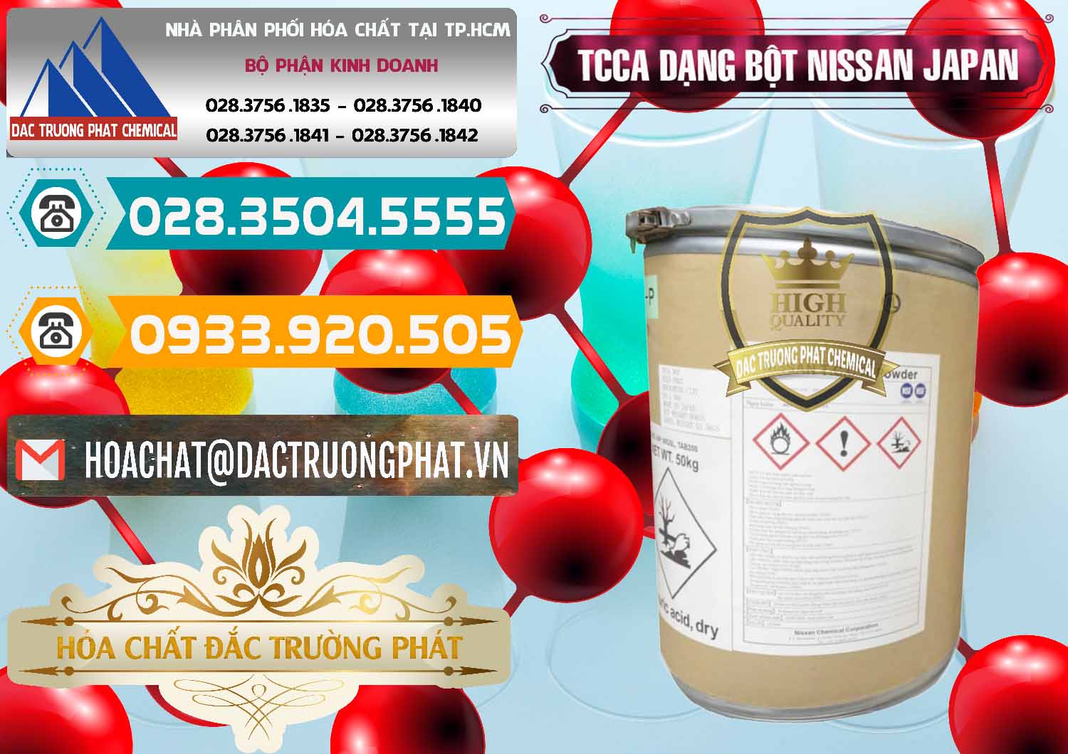 Công ty phân phối & bán TCCA - Acid Trichloroisocyanuric 90% Dạng Bột Nissan Nhật Bản Japan - 0375 - Công ty cung cấp _ bán hóa chất tại TP.HCM - congtyhoachat.vn