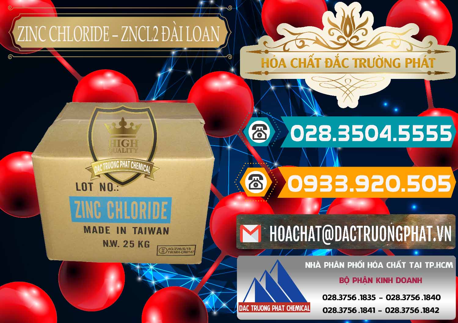 Chuyên bán và cung ứng Zinc Chloride - ZNCL2 96% Đài Loan Taiwan - 0178 - Đơn vị cung cấp và kinh doanh hóa chất tại TP.HCM - congtyhoachat.vn