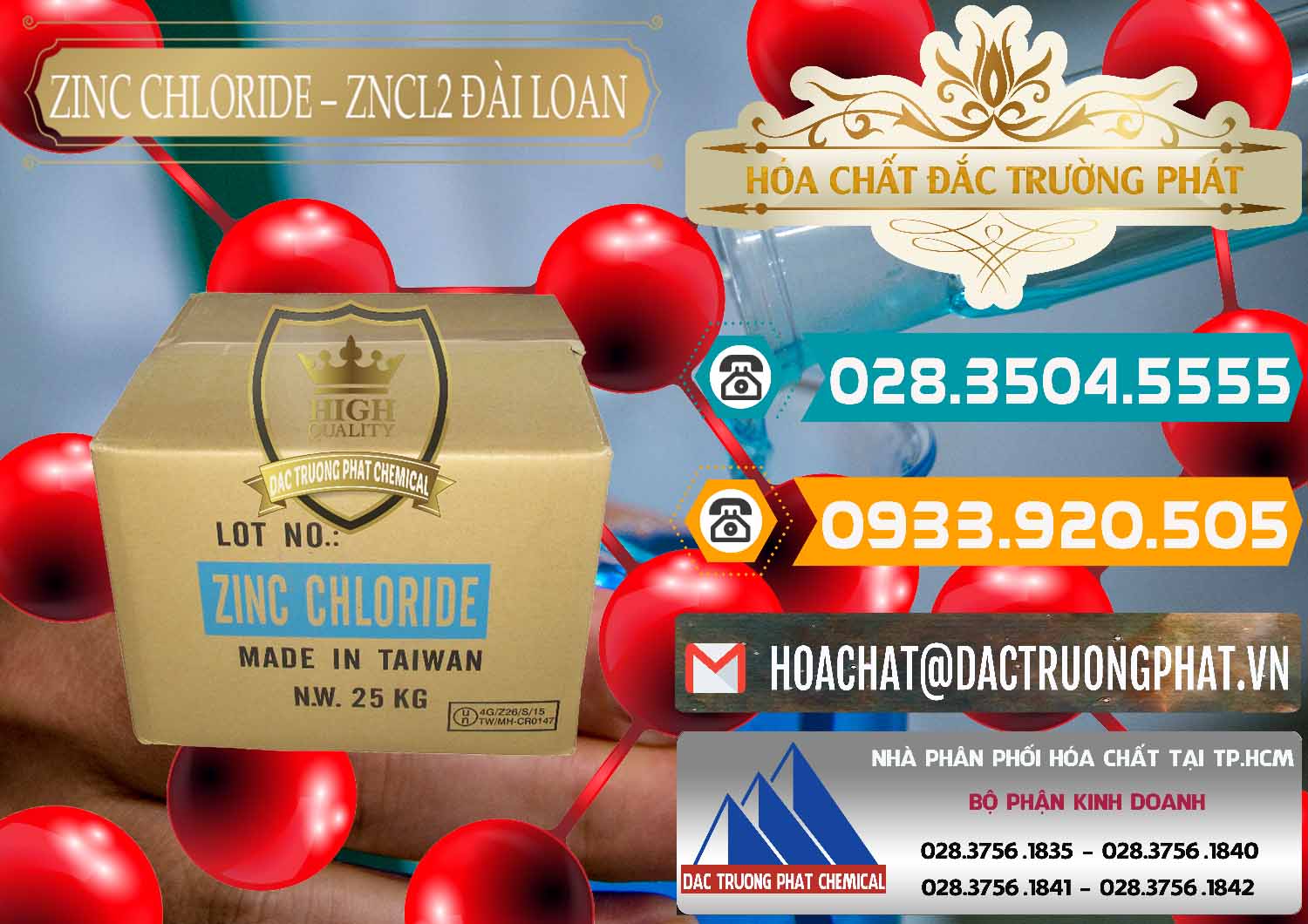 Đơn vị chuyên kinh doanh _ bán Zinc Chloride - ZNCL2 96% Đài Loan Taiwan - 0178 - Cty nhập khẩu ( cung cấp ) hóa chất tại TP.HCM - congtyhoachat.vn
