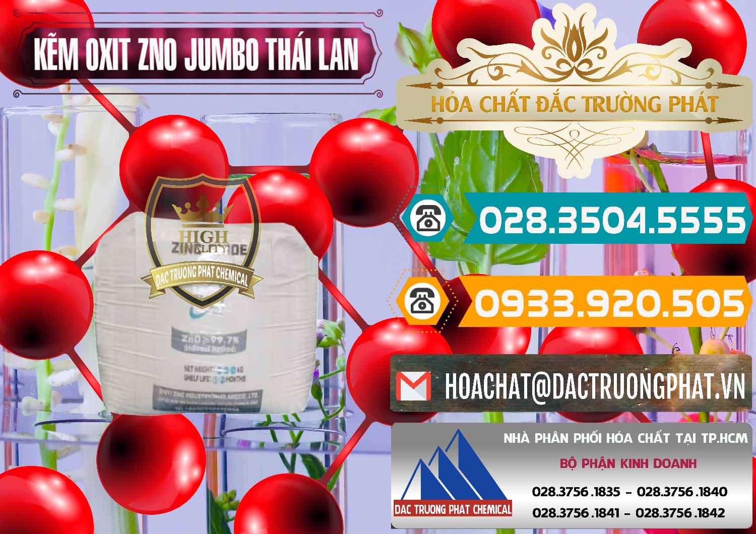 Cty cung cấp & bán Zinc Oxide - Bột Kẽm Oxit ZNO Jumbo Bành Thái Lan Thailand - 0370 - Đơn vị cung cấp và nhập khẩu hóa chất tại TP.HCM - congtyhoachat.vn